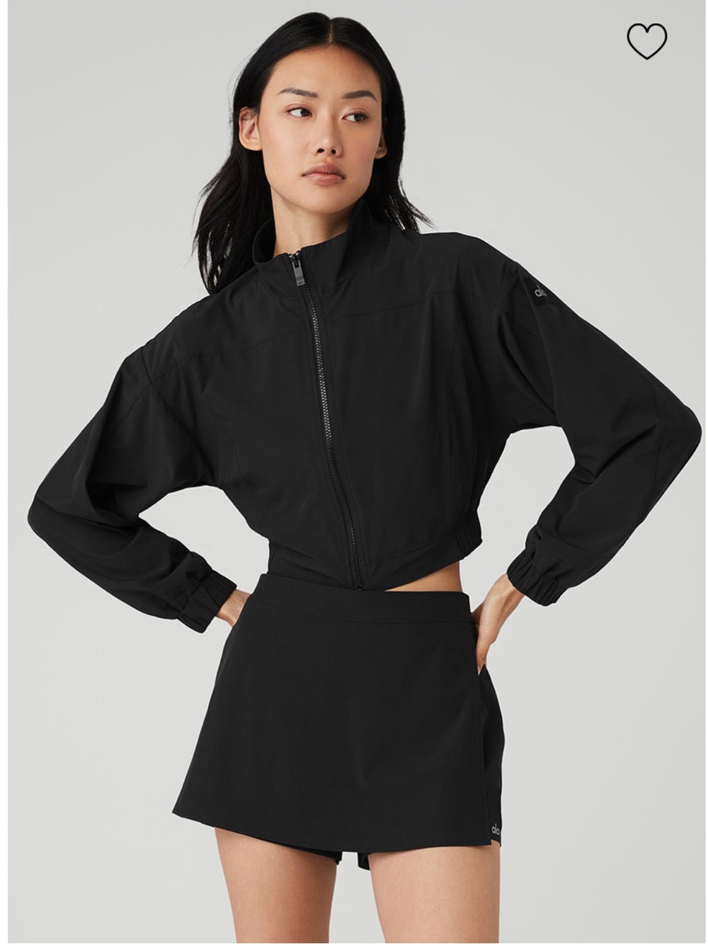 ALO Yoga Club House Jacket in WHITE - Picture 6 of 11